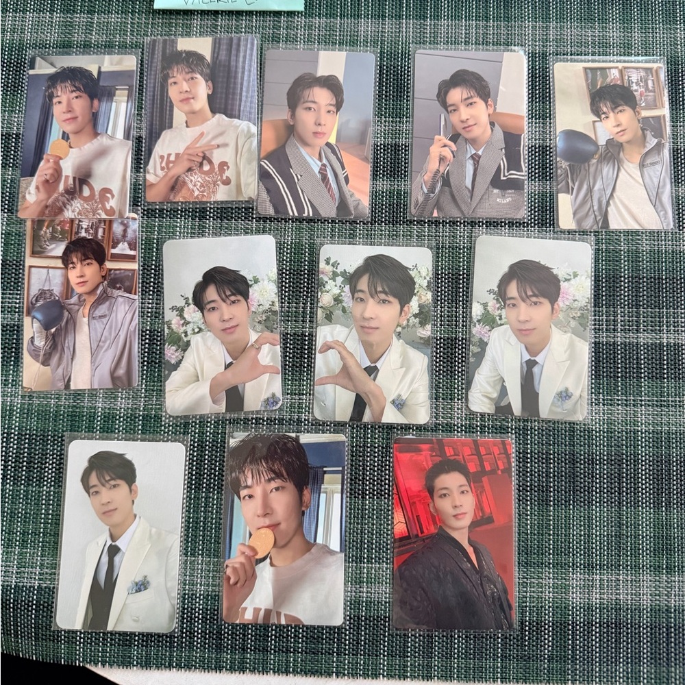 Seventeen wonwoo FML photocard set